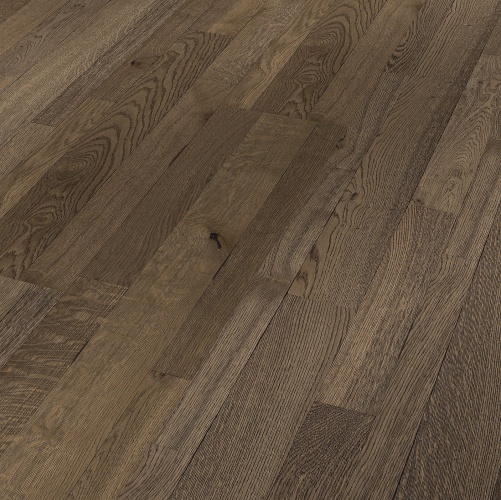 Паркетная доска Meister PС 400 Style Античный коричневый 8265 Дуб Рустик с брашью (Текстурированная) 2400х255 мм 2300200054 - Вид №1