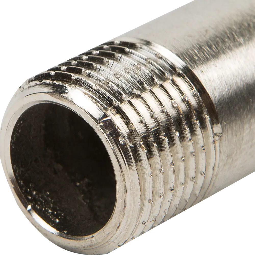 Бочонок Valtec наружная резьба 1/2"х100 мм никелированная латунь VTr.652.N.0410 10514312 STLM-2061414  - Вид №1