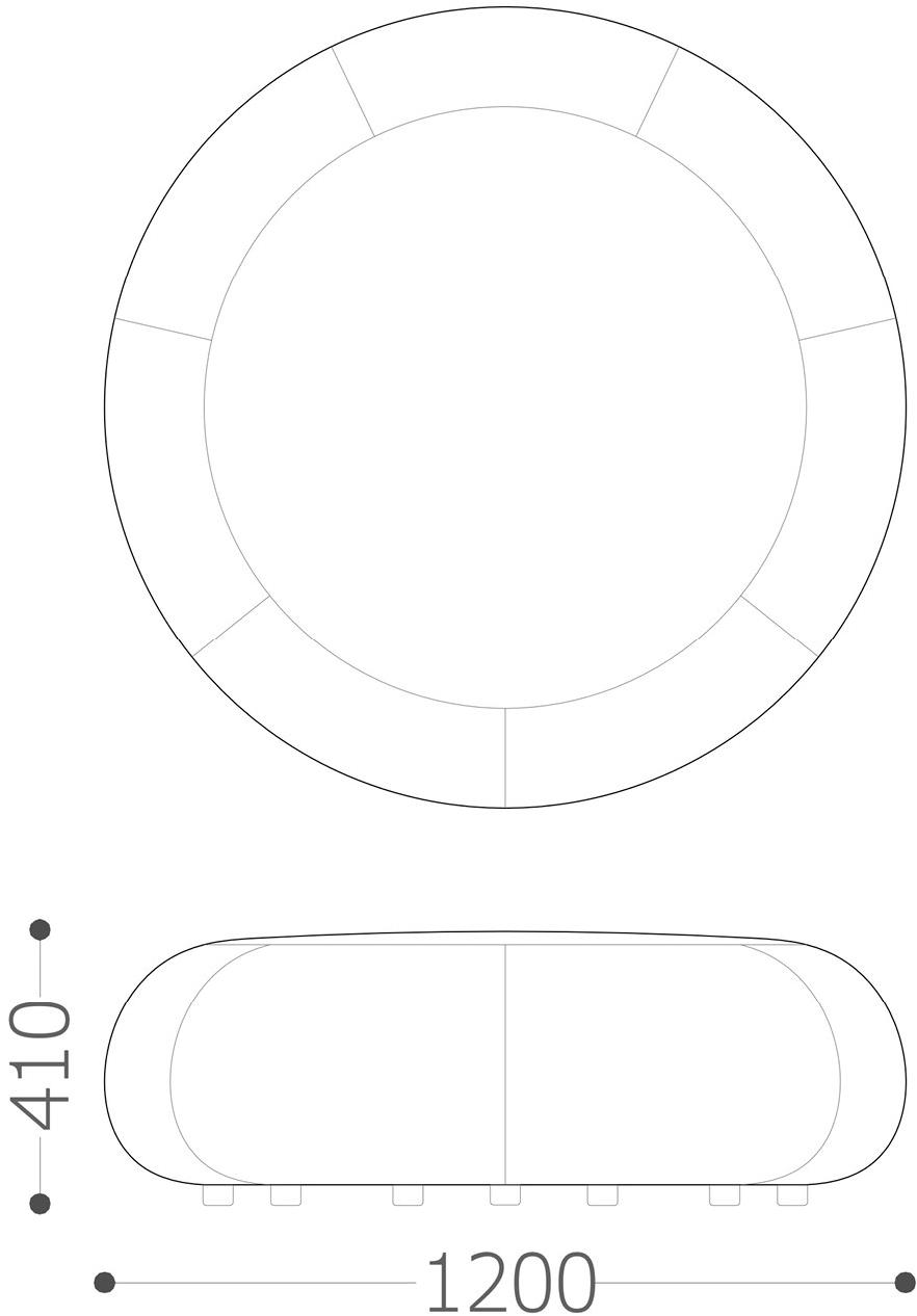VAGHI Пуф с мягкой подкладкой Alias Pm06f/pm09f/pm12f - Вид №7