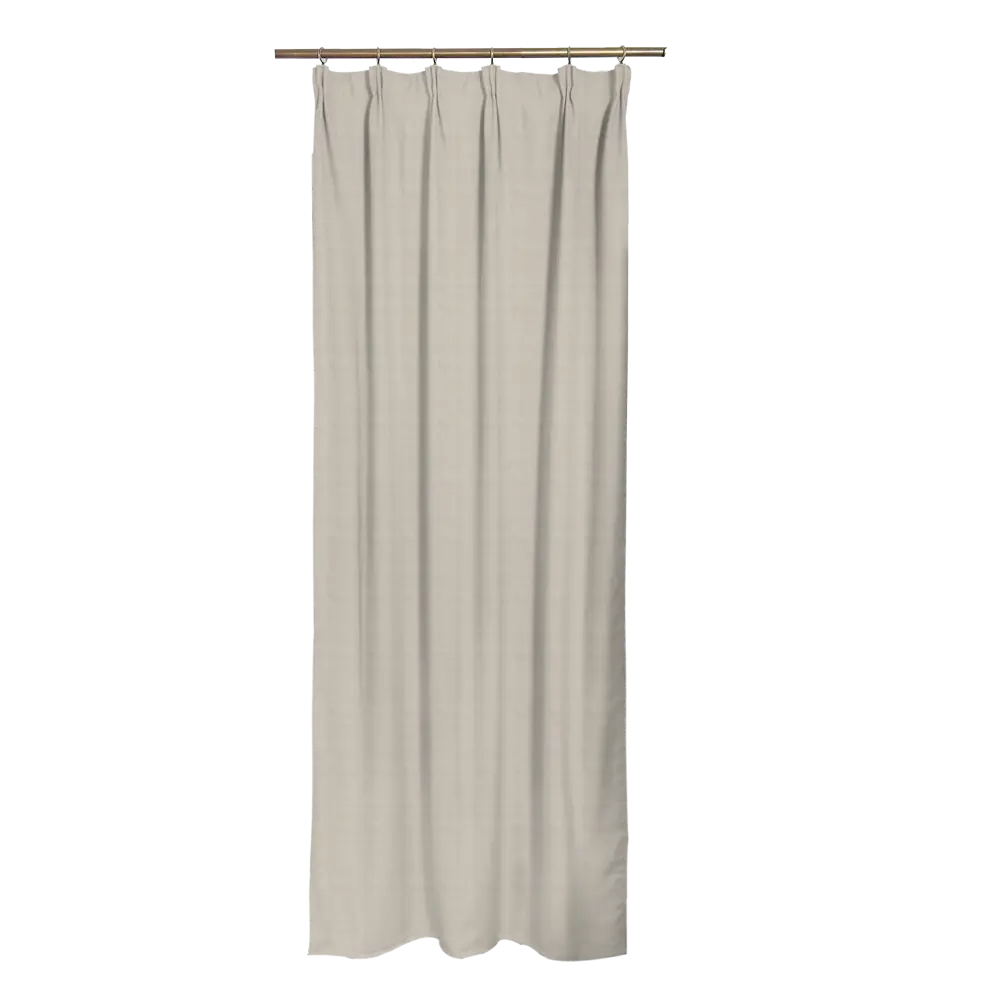 Штора на ленте Inspire Lerata 160x280 см цвет кремовый 83562038 STLM-2063449  - Вид №1