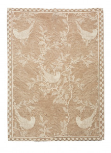 LEI_159_77 Полотенце кухонное 50/70 коричневый 50% лен 50% хлопок жаккард LEITNER