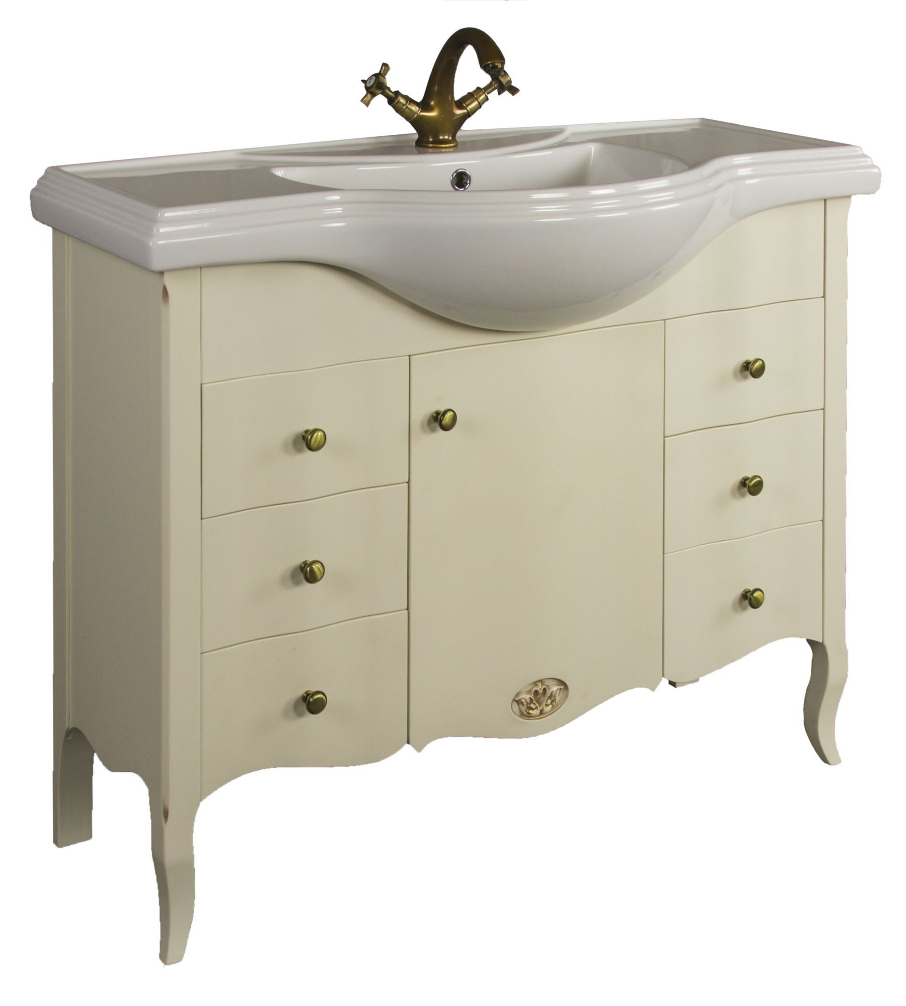 Тумба PERLA 105 арт. TS7105-СК Ивори Tessoro TS7105CK - Вид №1