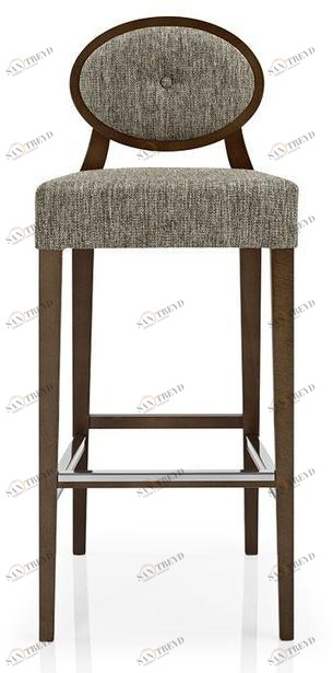 JMS Стул из ткани с подставкой для ног Gioconda M 451