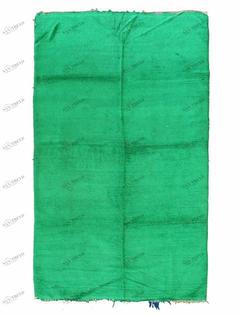 AFOLKI Прямоугольный однотонный ковер с длинным ворсом из шерсти Chichaoua Taa208be