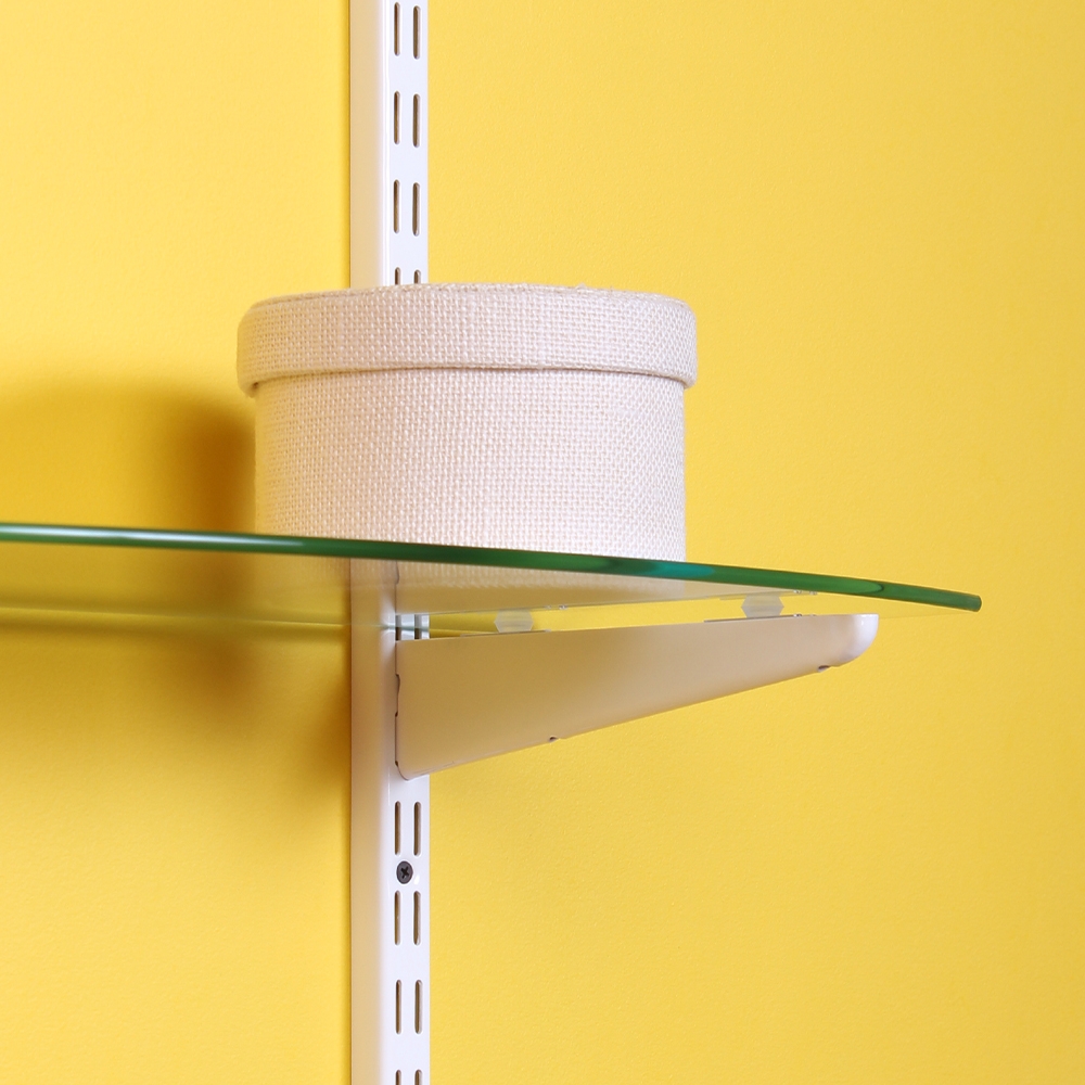 Кронштейн , 380x12x50 мм, белый LJPS0476 Public Steel Россия  - Вид №1