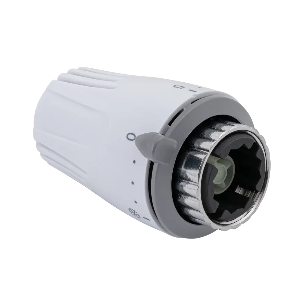 Термостатическая головка жидкостная MONLID M30x1.5 белая STLM-2168431 - Вид №2