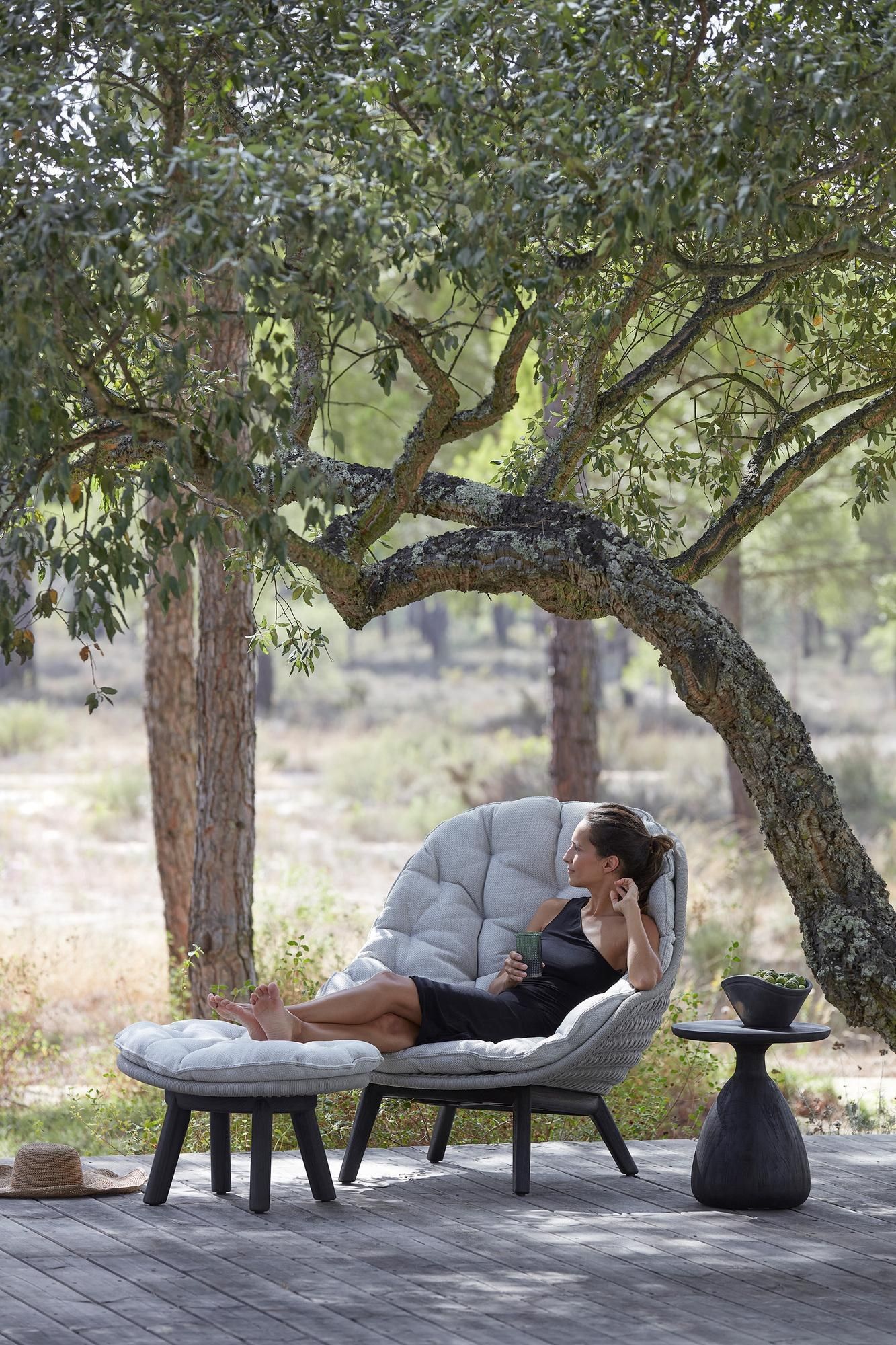 Тканевое садовое кресло с подлокотниками MANUTTI Sandua ARCH-00073185 - Вид №12