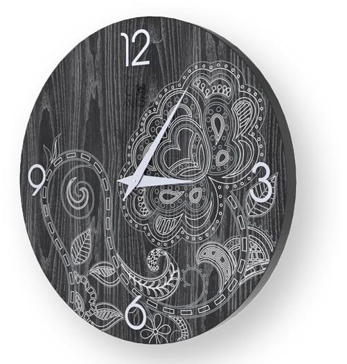 LIGNIS® Настенные часы из дерева с лепниной Dolcevita marrakech 10.049 / 10.127 - Вид №1