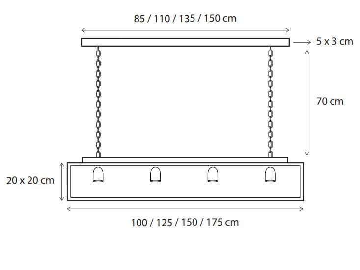 Латунный светодиодный подвесной светильник Authentage Lighting Vitrine ARCH-00005858 - Вид №1