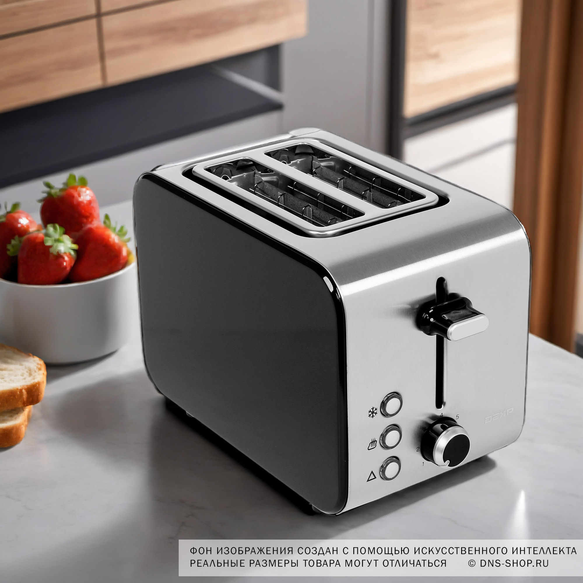 1360988 Тостер DEXP TSS-3000 черный STDN-0079827 - Вид №9