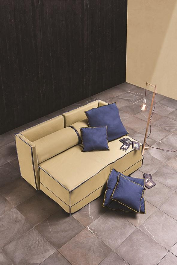 Vibieffe Диван-кровать со съемным чехлом из ткани sun-id-1442999 - Вид №2