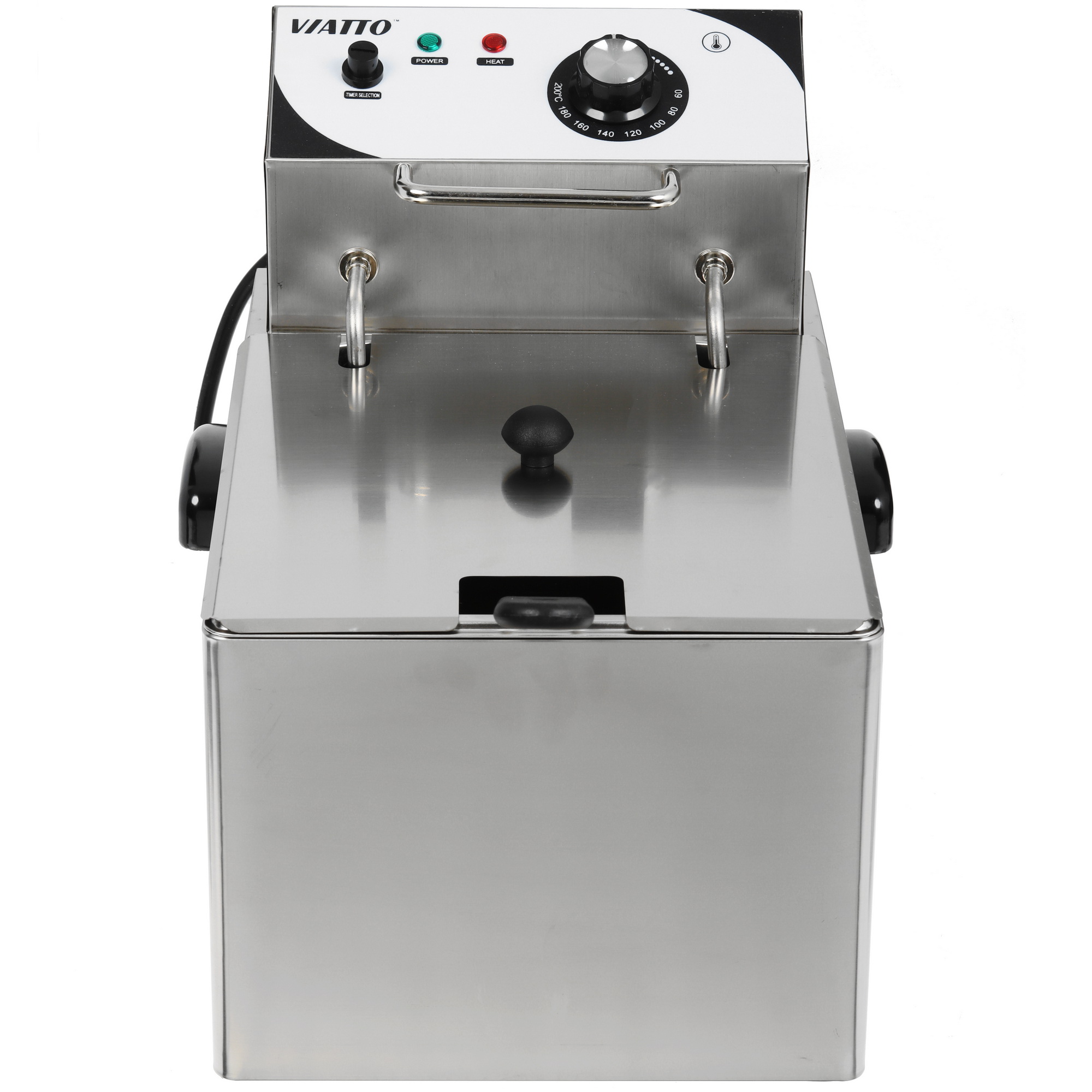 9985901 Фритюрница Viatto VA-EF081 серебристый STDN-0054145 - Вид №1