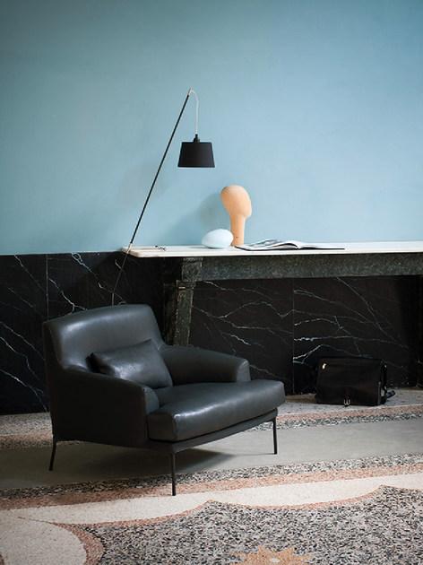 Tacchini Кожаное кресло с подлокотниками Montevideo sun-id-1367899 - Вид №3