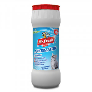 ПР0047092 Ликвидатор запаха для кошачьего туалета порошок 500г Mr.Fresh