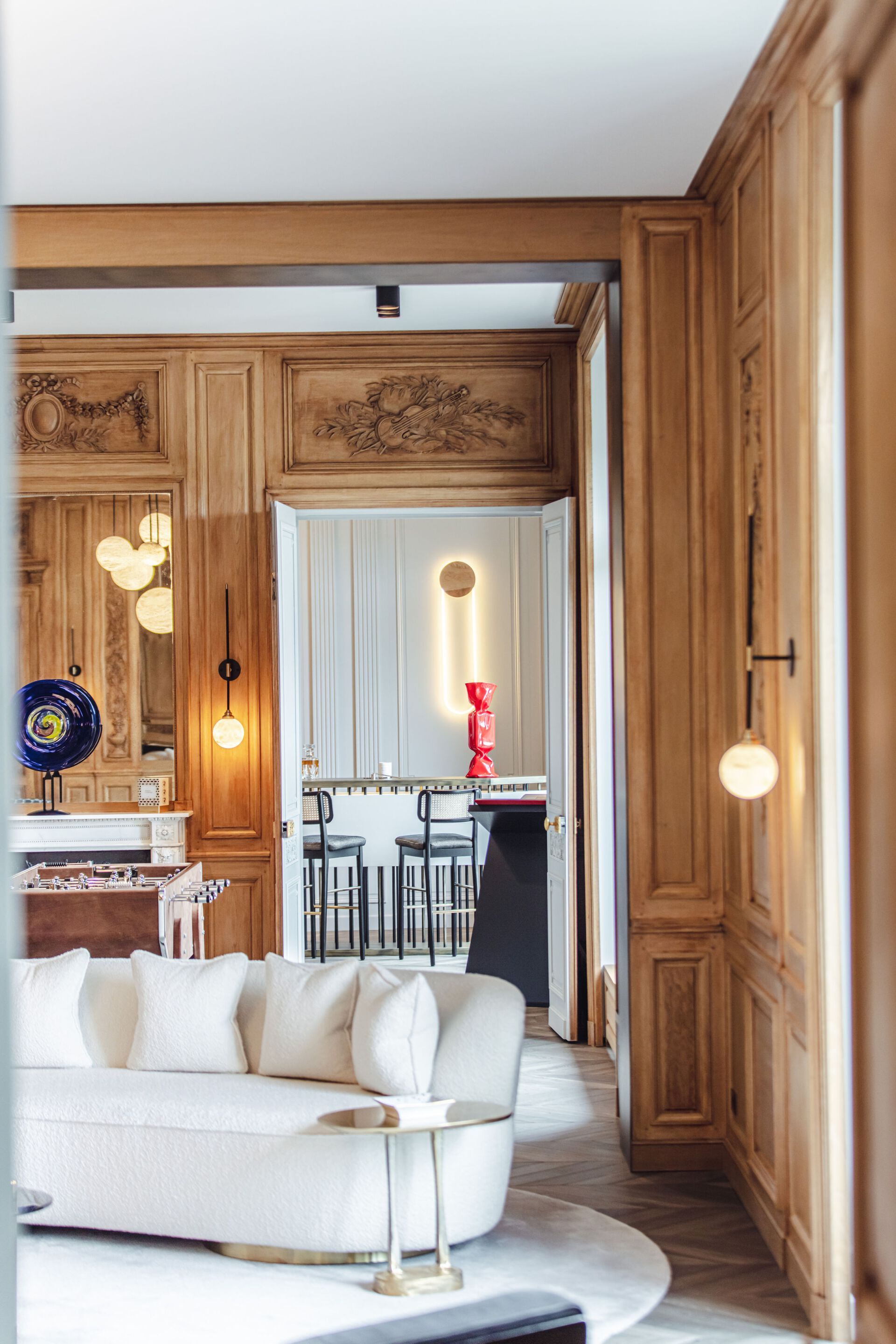 Стеклянный светодиодный настенный светильник Darmes Ra ARCH-00050010 - Вид №18