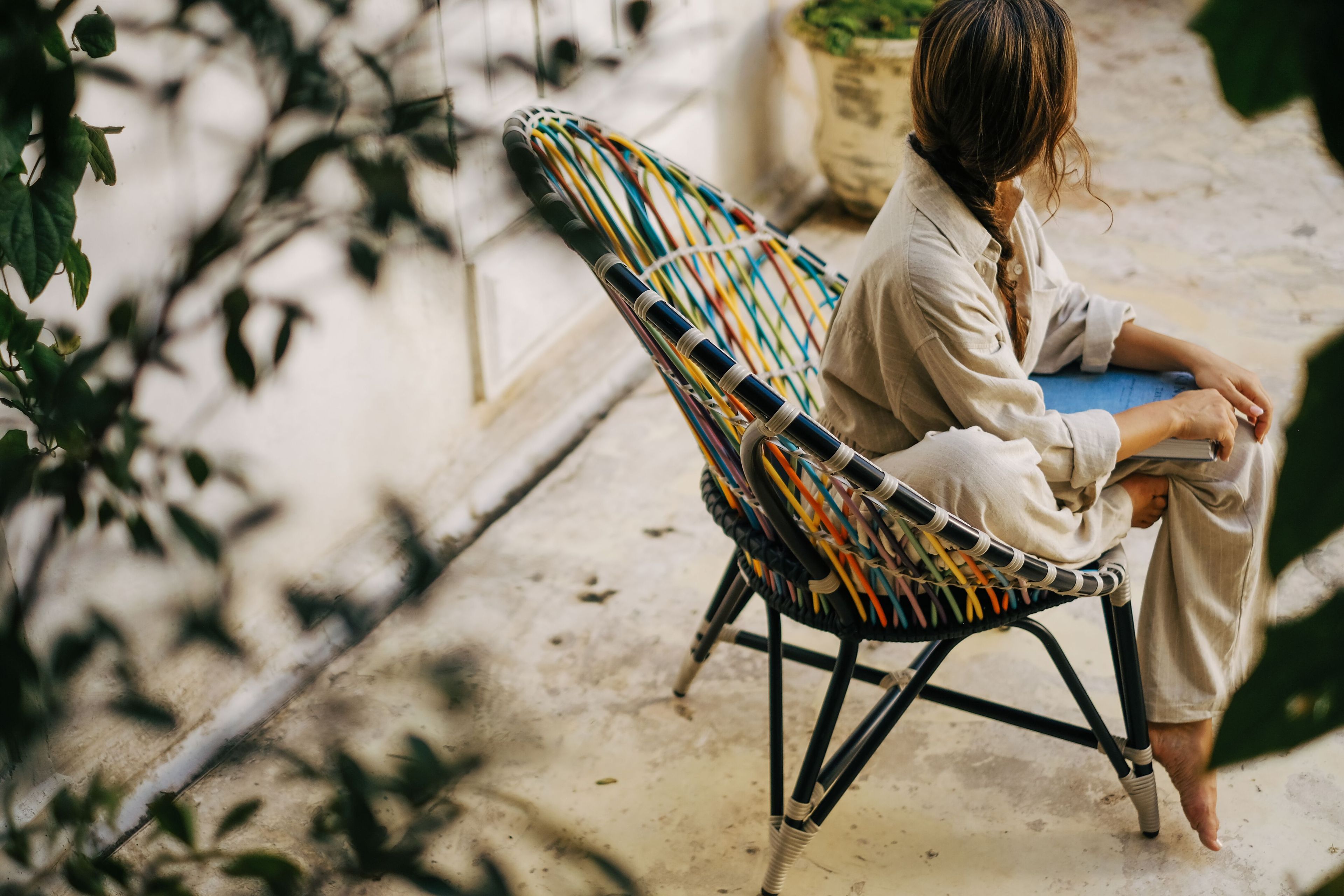 Садовое кресло из синтетического волокна cbdesign Merlyn ARCH-00118378 - Вид №4