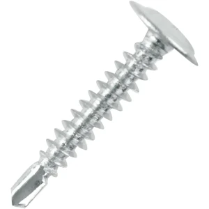 Саморезы для тонких пластин Standers оцинкованные с буром 4.2х25 мм 900 шт.