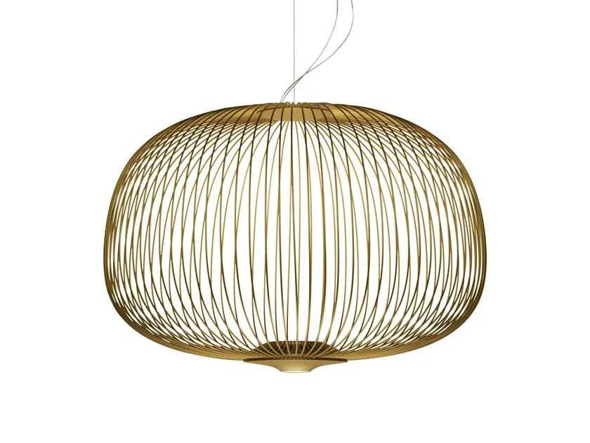 Затемняемый стальной светодиодный подвесной светильник с эпоксидной краской In Stock Foscarini ARCH-00061806
