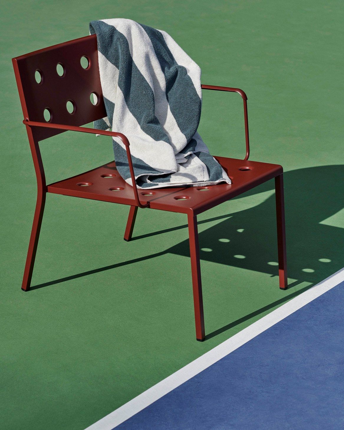 Стул для сада с порошковым покрытием с подлокотниками Hay балкон ARCH-00052849 - Вид №12