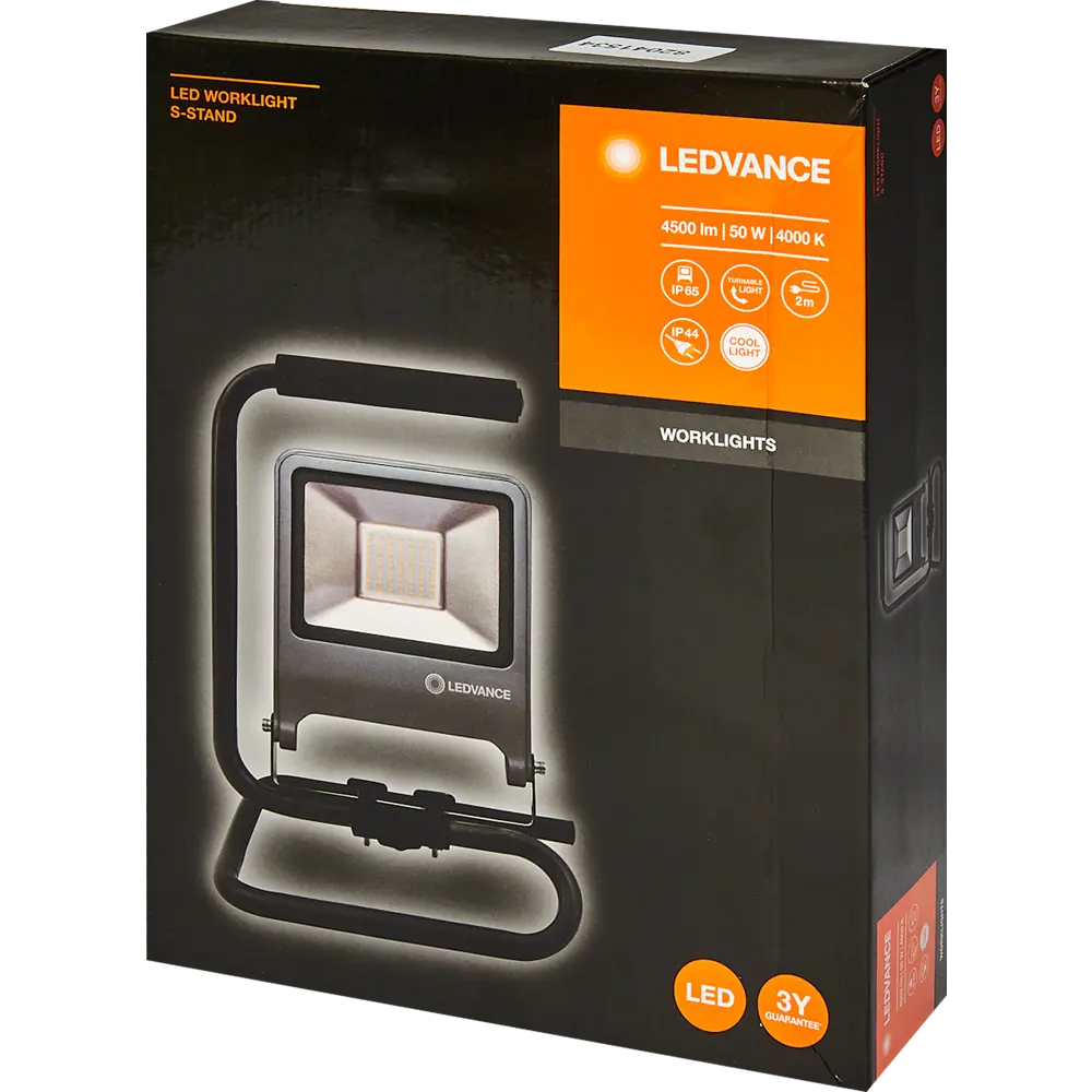 Прожектор светодиодный уличный Ledvance Work Light 50 Вт 4000K IP65 переносной, нейтральный белый свет 82041534 STLM-2104202  - Вид №9