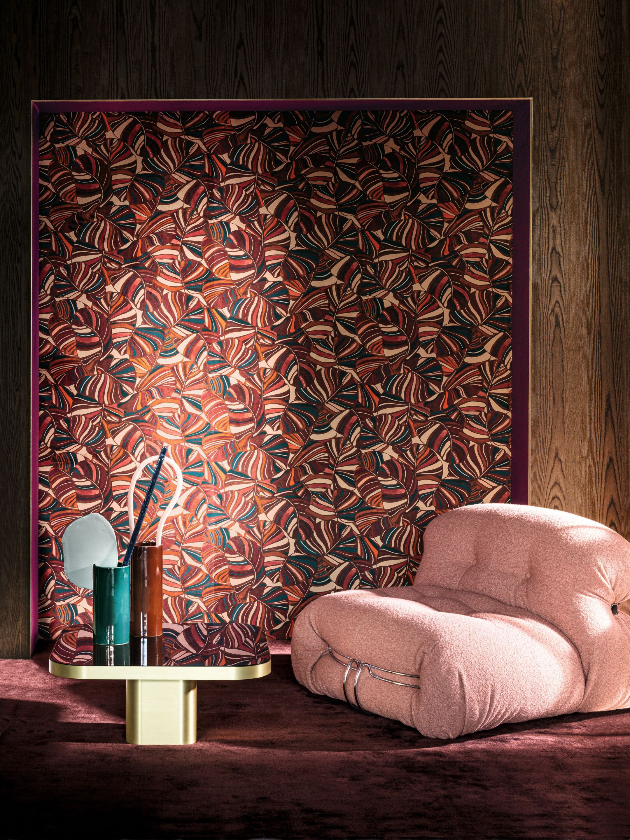 Полиэфирная настенная ткань Casamance Mellow ARCH-00120004 - Вид №6