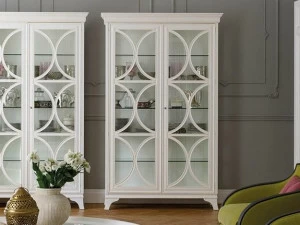 Prestige Лакированная витрина из дерева и стекла Dama Cvc045