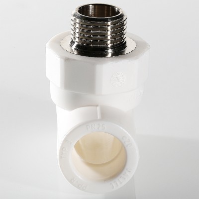 VTp.733.0.02005 Фитинг полипропиленовый – тройник с переходом на наружную резьбу Valtec 20 мм х 3/4"  - Вид №2