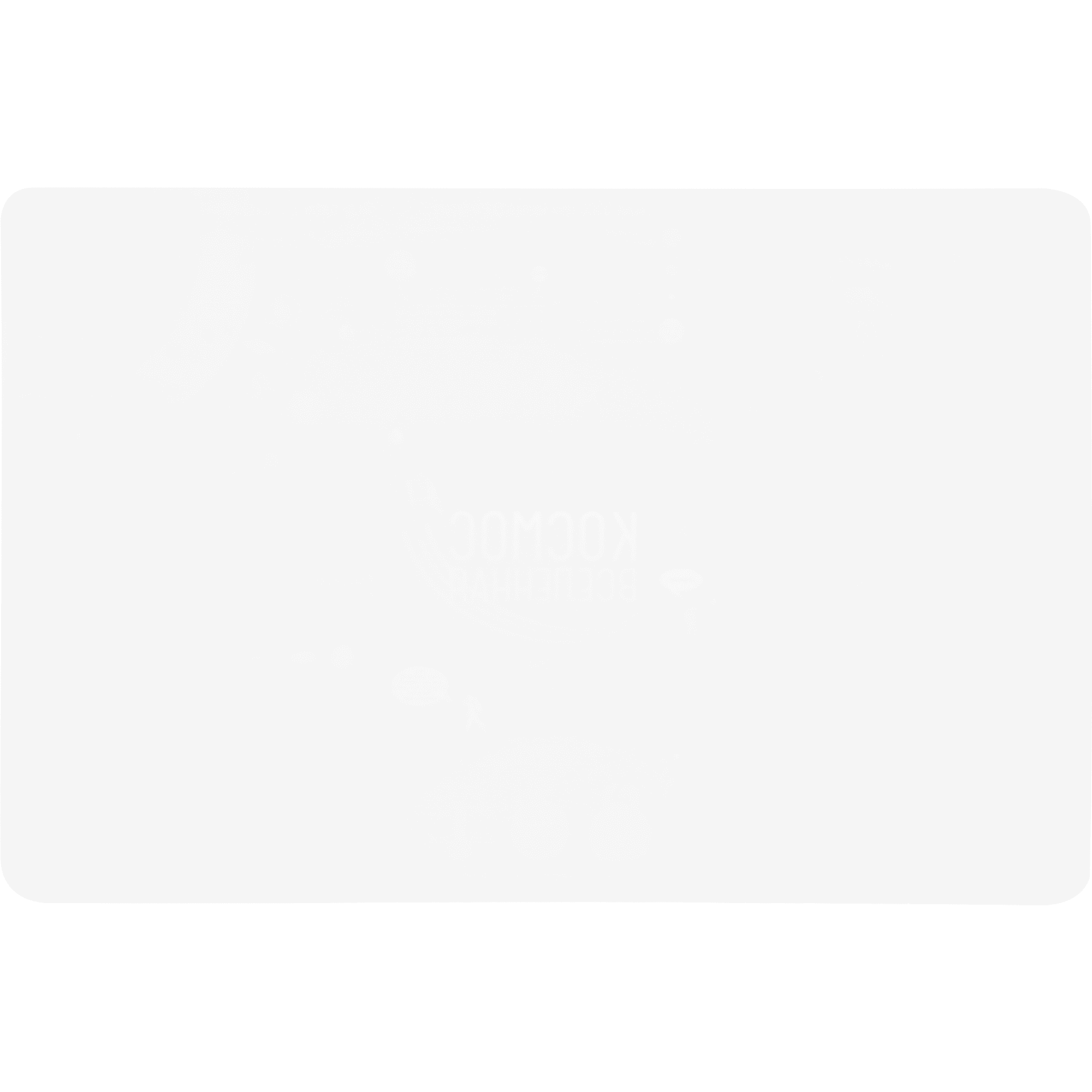 82355548 Коврик настольный «Космос», 38x58 см, полипропилен Santreyd  - Вид №1