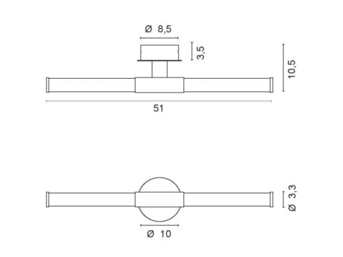 Светодиодный настенный светильник из нержавеющей стали EGOLUCE свечение ARCH-00029943 - Вид №4