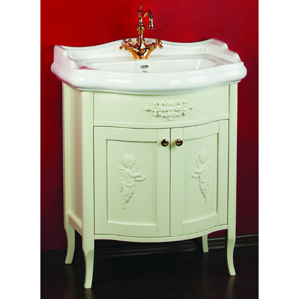 Комплект мебели MIGLIORE Bella ML.BLL-BA446 DR - нежно-розовый ML.BLL-BA446 DR/ML.BLL-SP447/ML.BLL-25.073.BI - Вид №1