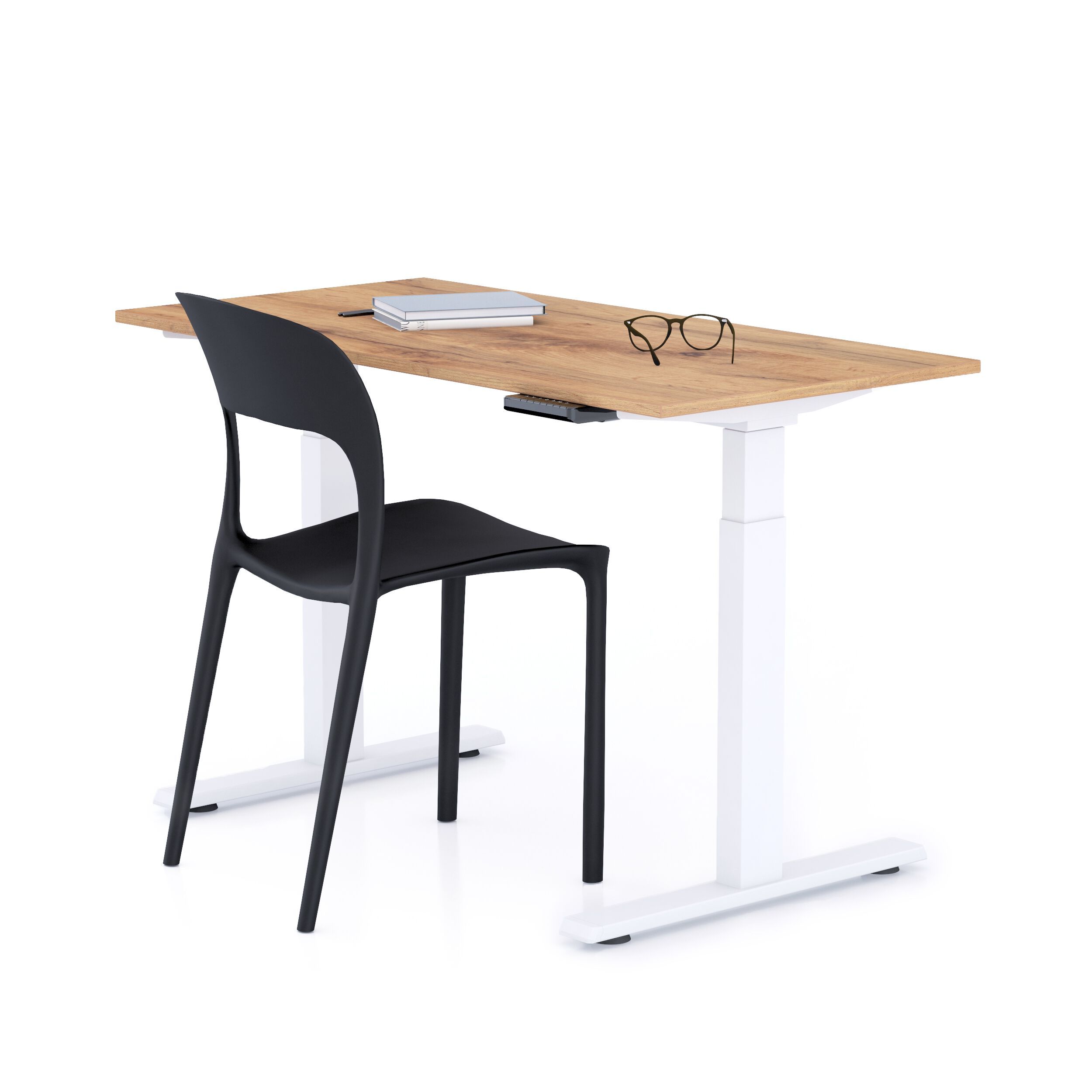 Прямоугольный стол с регулируемой высотой в меламине с электрическим движением Mobili Fiver Clara ARCH-00141252 - Вид №153