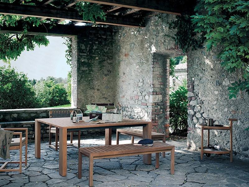 RODA Садовая тележка из нержавеющей стали и дерева Caddy sun-id-1375206 - Вид №2