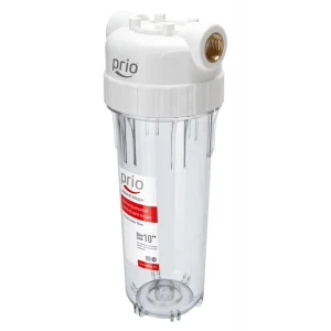 Корпус  Новая Вода SL10 AU 022 Prio для холодной воды 1/2" цвет прозрачный