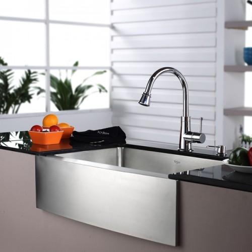 KHF200-30 Мойка кухонная прямоугольная Krausru  - Вид №9