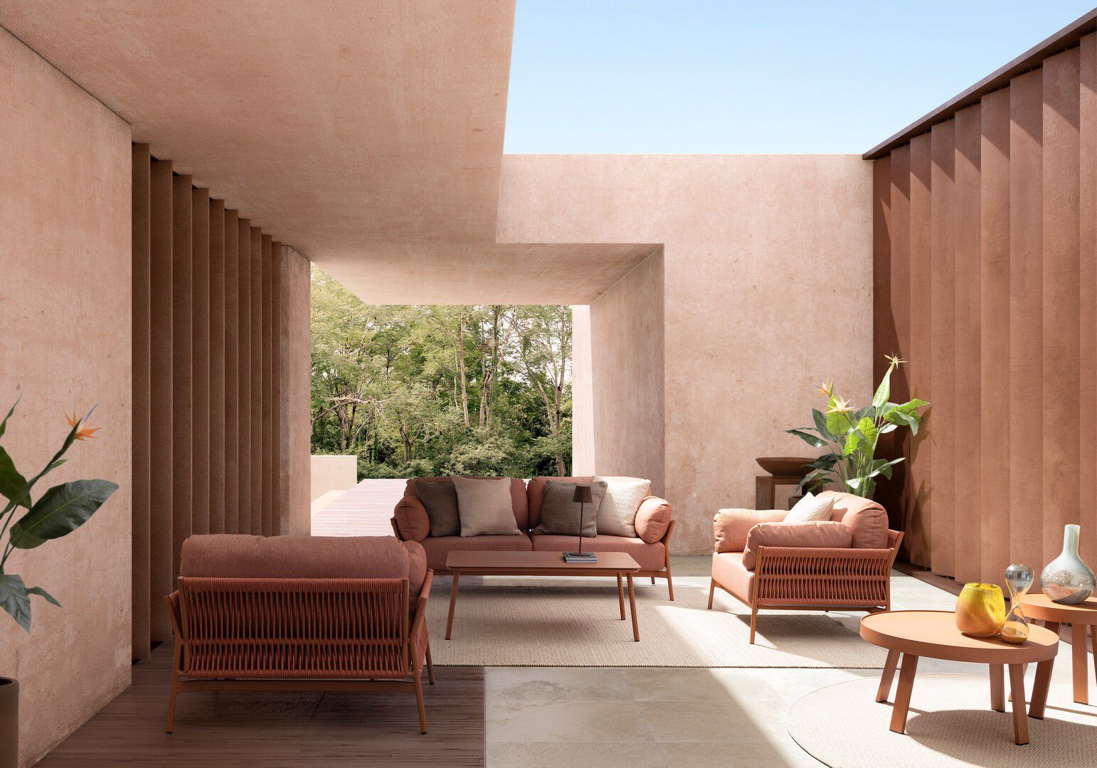 Круглый алюминиевый журнальный столик с порошковым покрытием BIZZOTTO SPYRO ARCH-00113530 - Вид №9