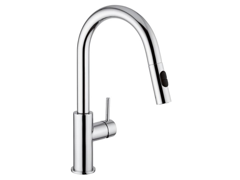 Однорычажный кухонный смеситель со съемным ручным душем IB лофт ARCH-00151284