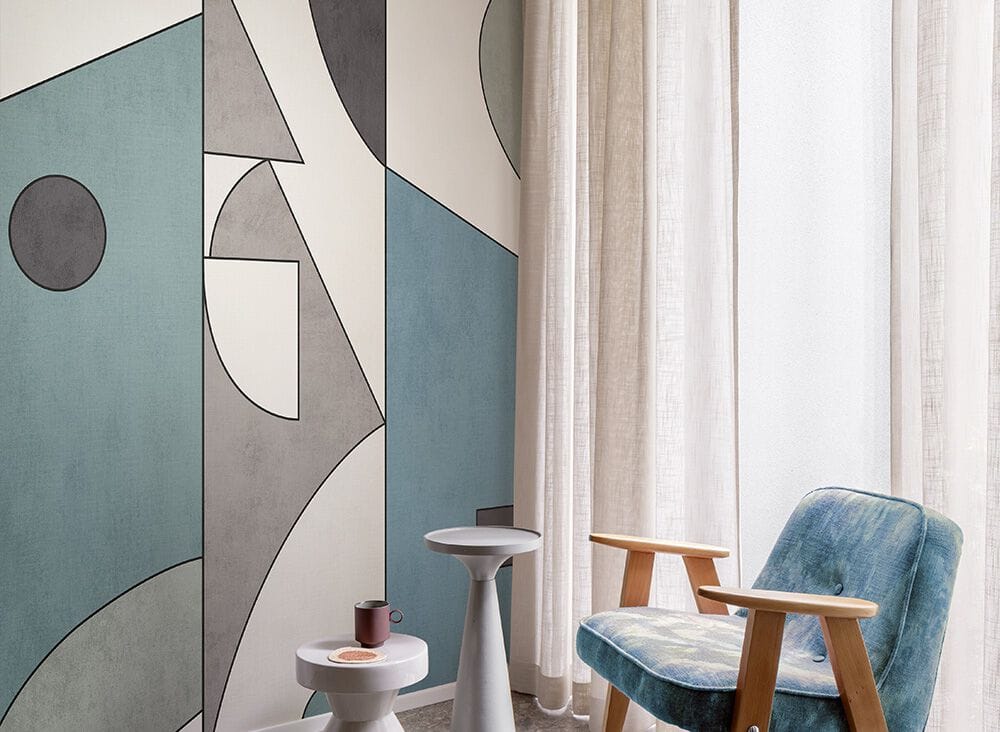 Геометрические обои Jannelli&Volpi СП 202 MURALS DECOR ARCH-00024314 - Вид №2