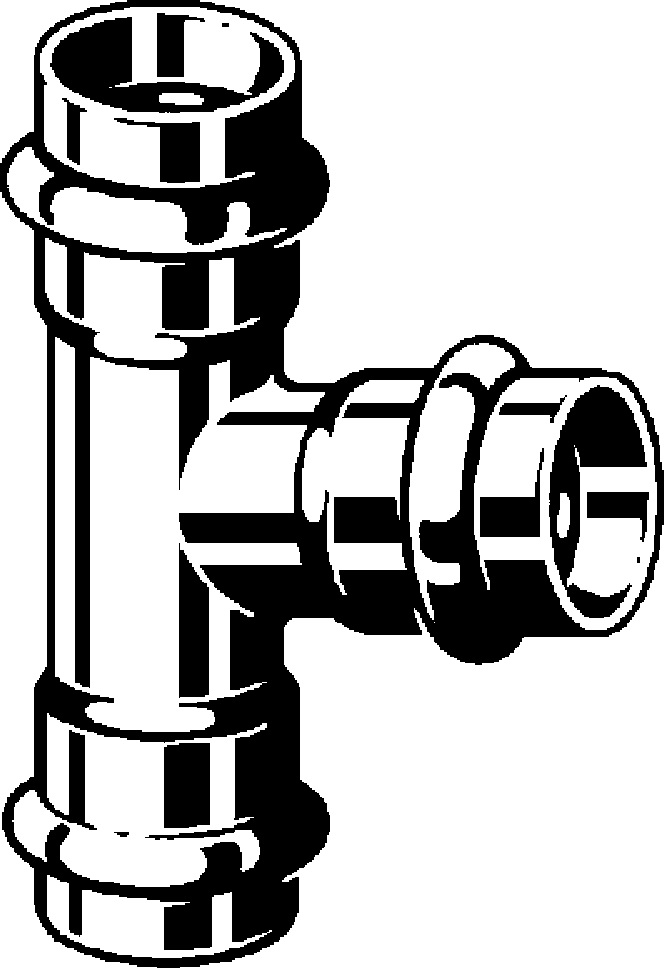 Viega Тройник Prestabo 1118 (558857) 558 857 - Вид №1