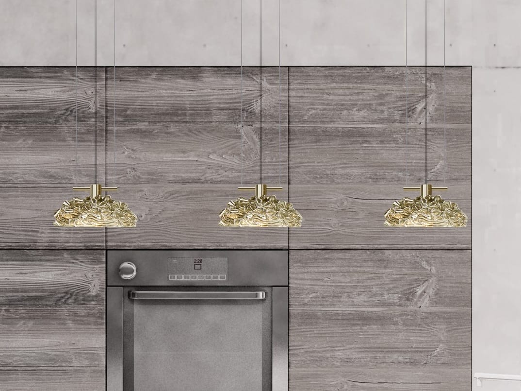 Стеклянный подвесной светильник ILFARI Цветы из Амстердама ARCH-00034465