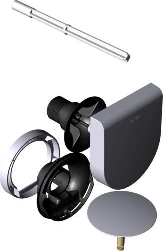 Канализационная арматура  Сифоны для ванн и душевых поддонов  Multiplex VIEGA 724 597 Модель 6171.0 Santreyd  - Вид №2