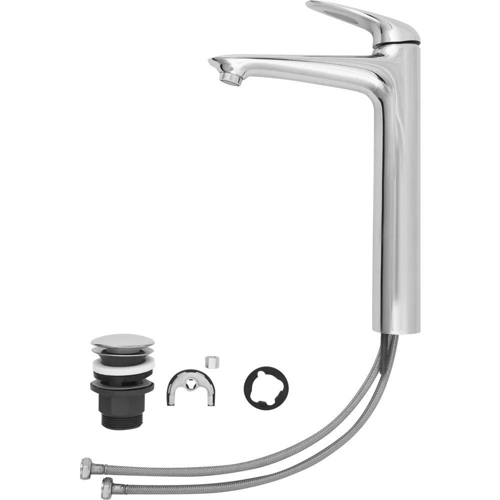 Смеситель для раковины Grohe Wave высокий однорычажный цвет хром 19468120 STLM-2113283 - Вид №2