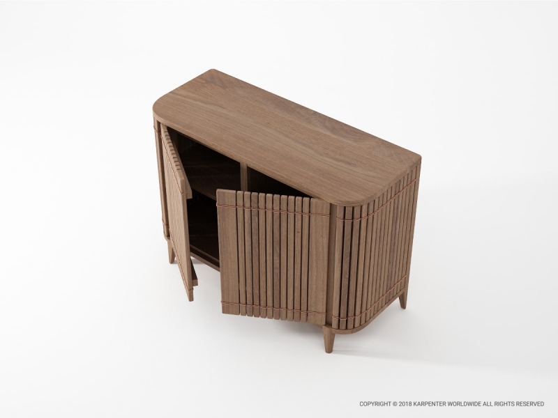 505_971 Комод 2 двери Karpenter Koppar - Вид №3