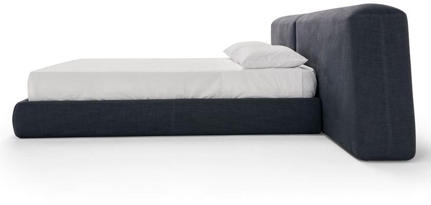 AMURA Двуспальная кровать из ткани с мягким изголовьем Lapis Am073.365 - Вид №2