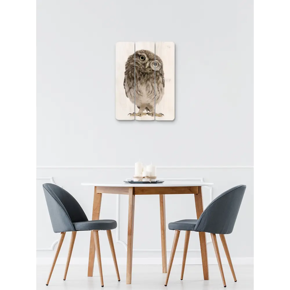 Картина на МДФ Сова 30x40 см POSTERMARKET STLM-2068642 - Вид №6