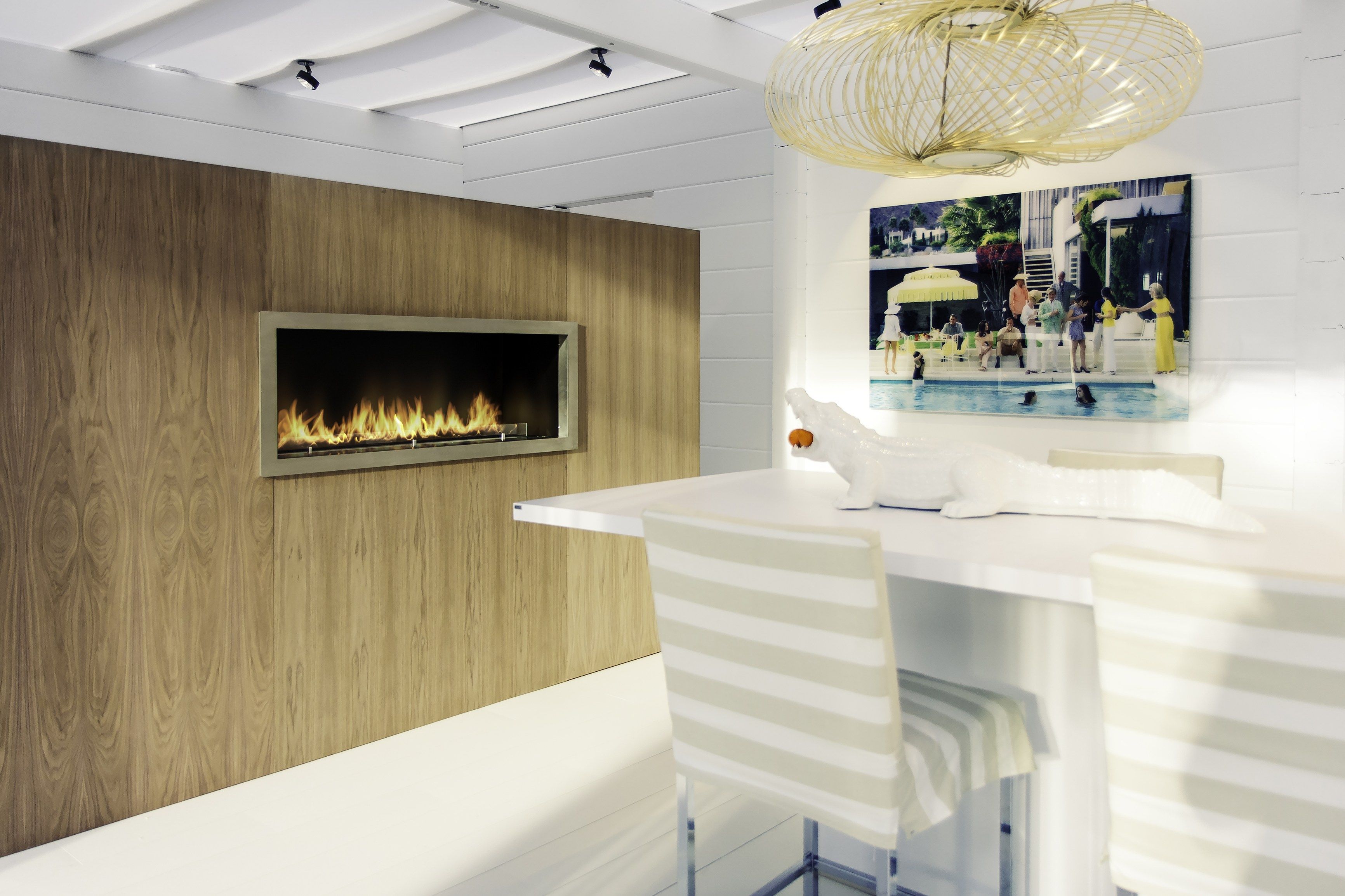 Встроенный камин, Управляемый Wi - Fi и дистанционным управлением Planika Architects line ARCH-00032988 - Вид №27