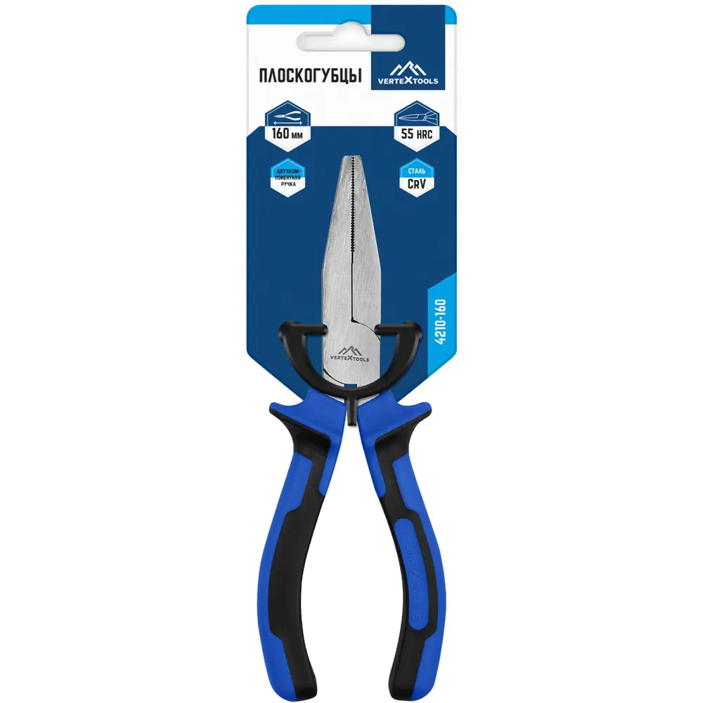 Плоскогубцы Vertextools 4210-160 для точных работ 89409742 STLM-1574927 - Вид №4