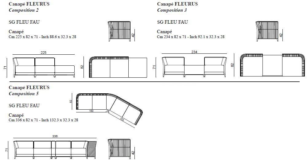 HUGUES CHEVALIER Модульный тканевый диван Saint-germain sun-id-1356864 - Вид №3