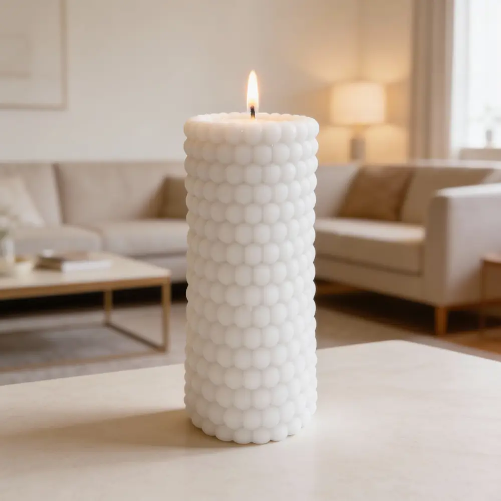 Античная свеча Бусы 9.5 цвет белый Santreyd STLM-2029230 - Вид №6