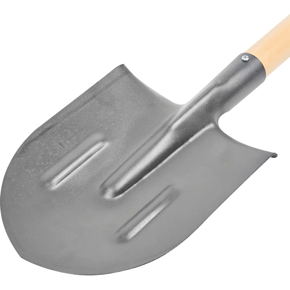 Лопата штыковая остроугольная Zaryapro с черенком ПАВЛОВСКАЯ ЗАРЯ STLM-2148857 - Вид №1