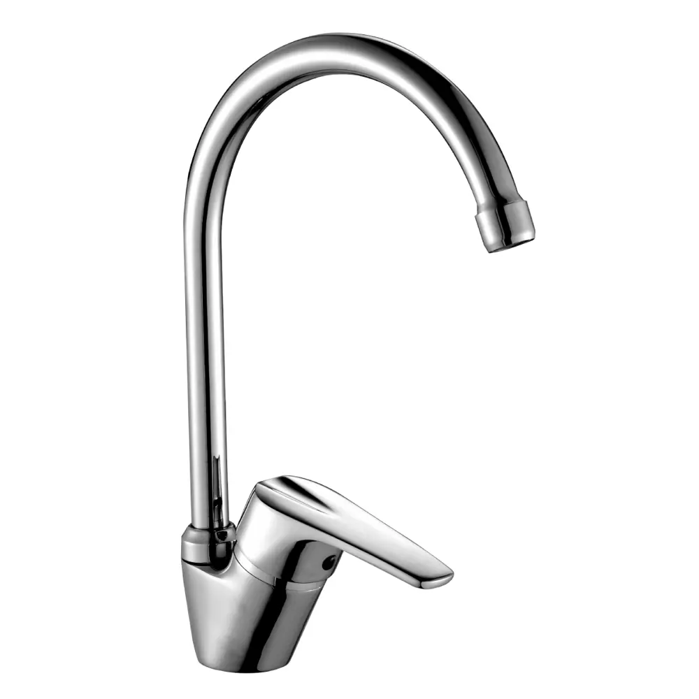 Смеситель кухонный Rossinka Silvermix LRD40-23 высота 32 см цвет хром STLM-2051999